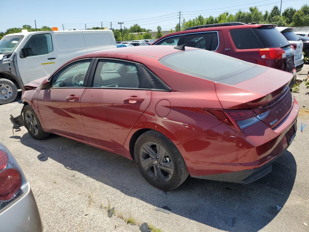 2023 HYUNDAI ELANTRA BLUE VIN:KMHLM4AJ1PU086417