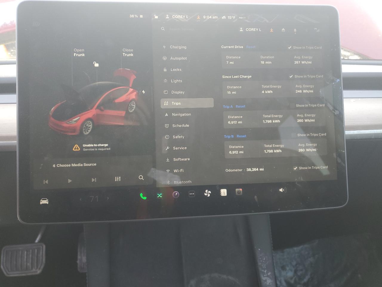 2023 TESLA MODEL 3  VIN:5YJ3E1EA0PF438860