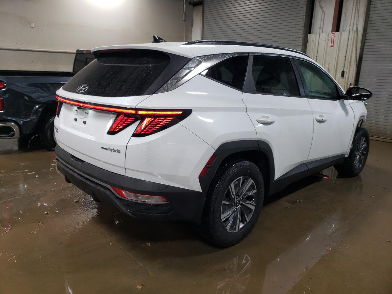 2022 HYUNDAI TUCSON BLUE VIN:KM8JBCA14NU031500