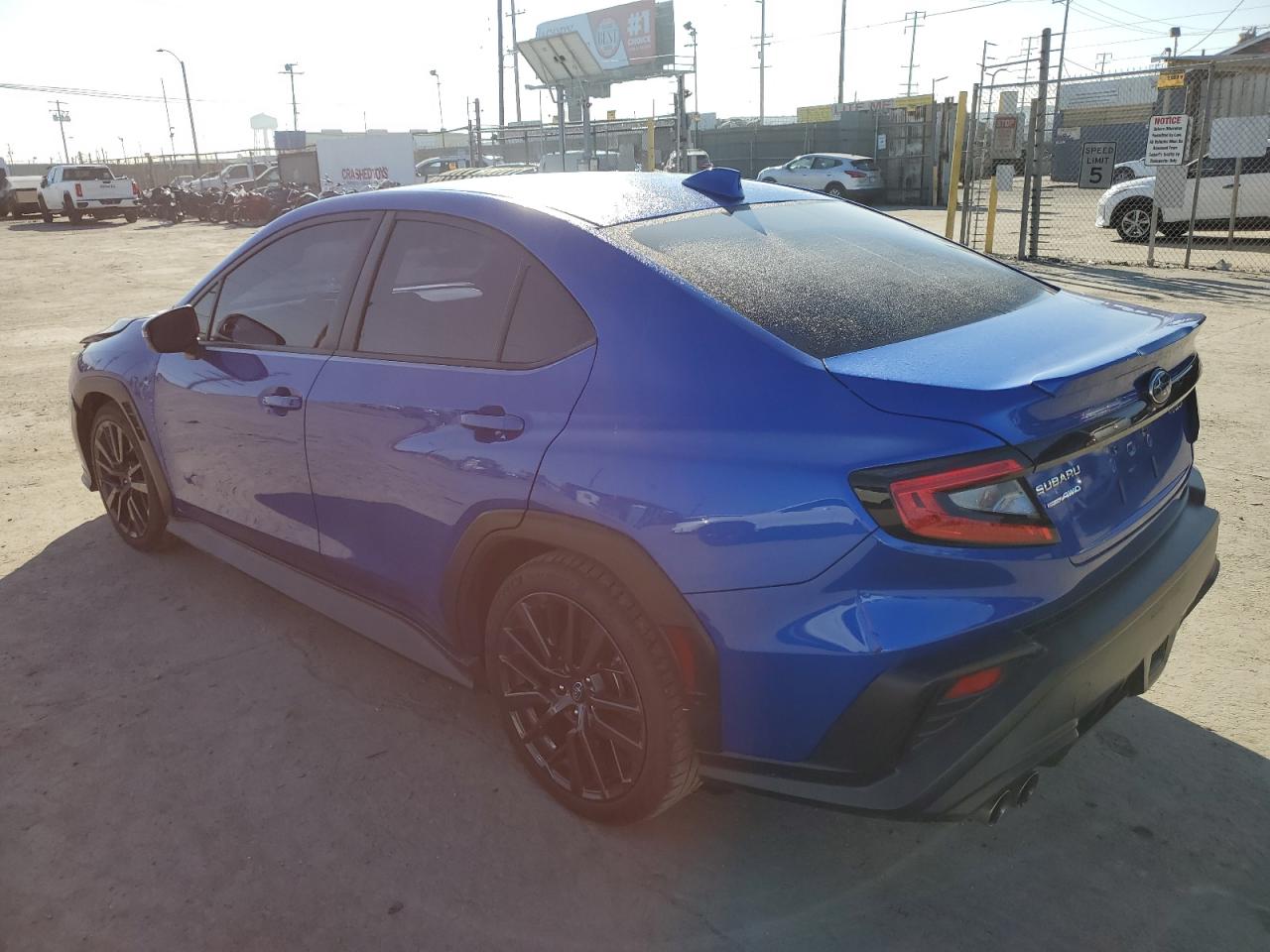 2022 SUBARU WRX LIMITED VIN:JF1VBAL65N9027161