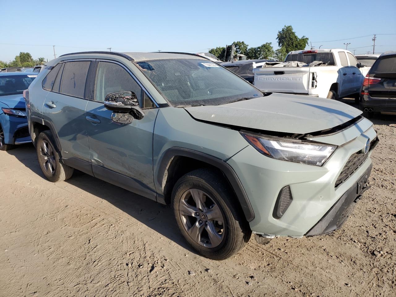 2022 TOYOTA RAV4 XLE VIN:4T3RWRFV3NU078725