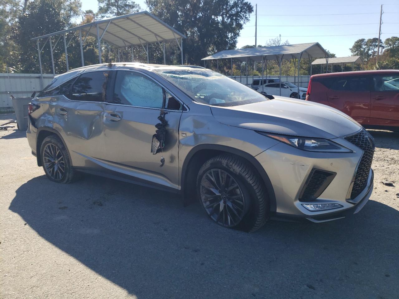 2022 LEXUS RX 350 F SPORT VIN:2T2YZMDAXNC349274