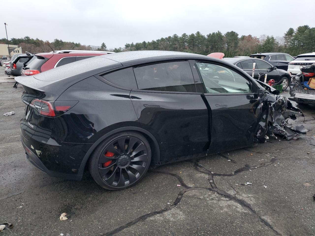 2022 TESLA MODEL Y  VIN:7SAYGDEFXNF441827