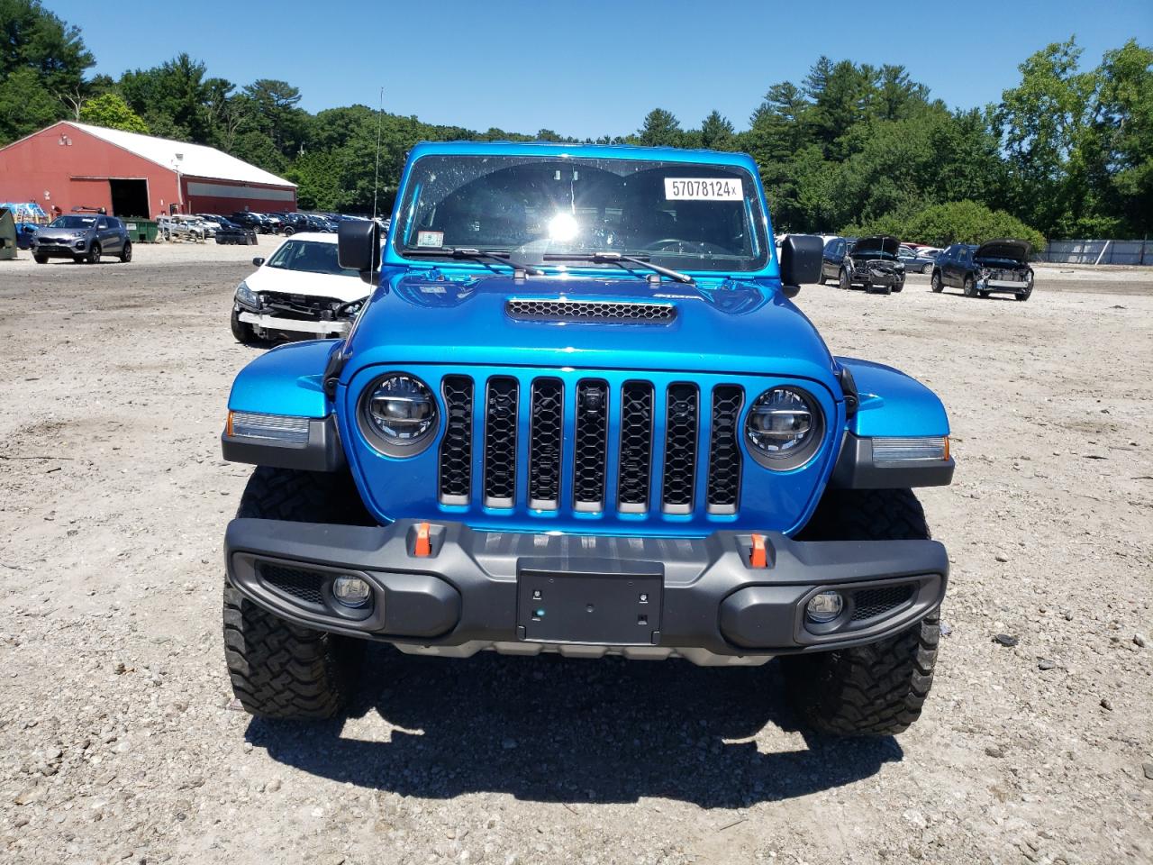 2022 JEEP GLADIATOR MOJAVE VIN:1C6JJTEG9NL135127
