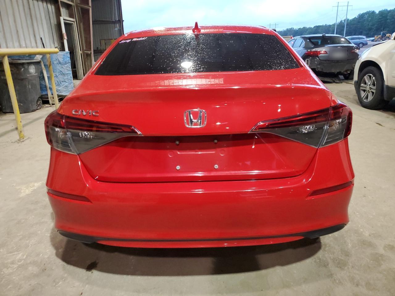 2022 HONDA CIVIC EX VIN:2HGFE1F79NH310609