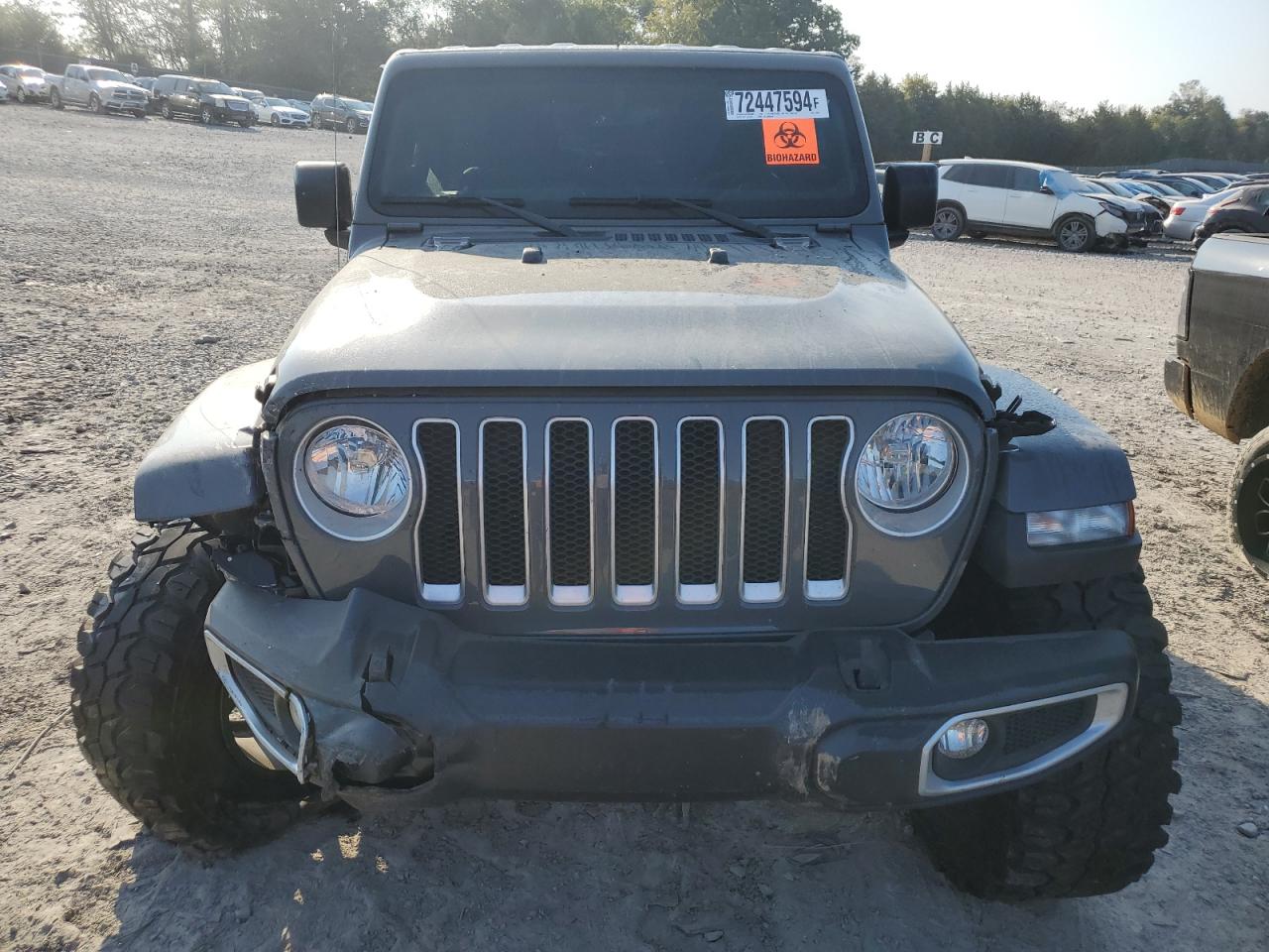 2022 JEEP WRANGLER UNLIMITED SAHARA VIN:1C4HJXEG9NW218344