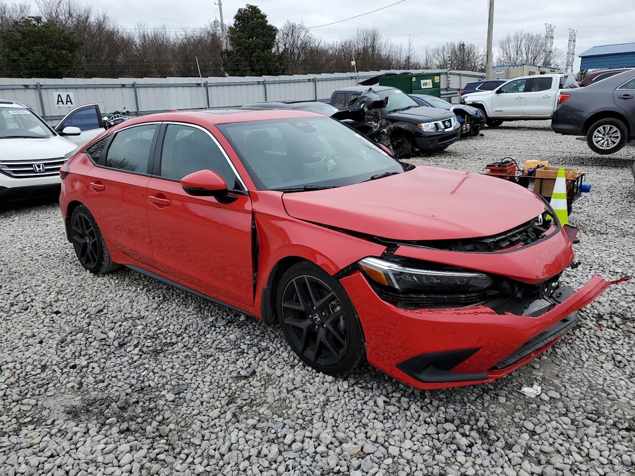 2023 HONDA CIVIC SPORT TOURING VIN:19XFL1H84PE004734