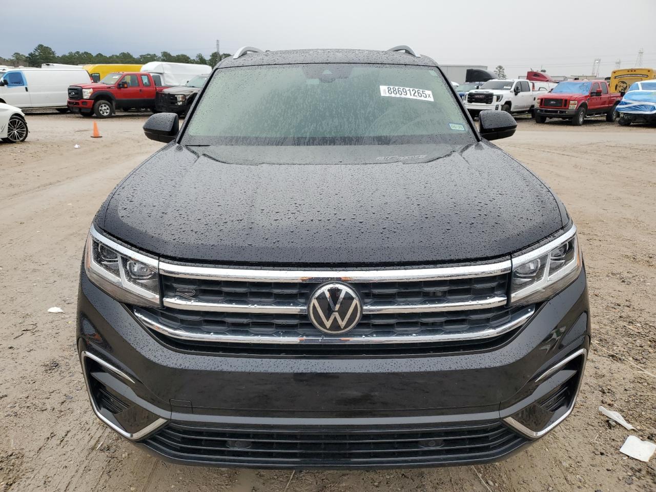 2022 VOLKSWAGEN ATLAS SEL R-LINE VIN:1V2AR2CA7NC549791
