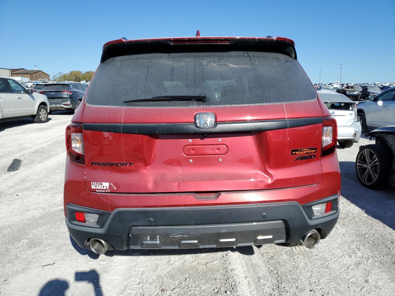 2023 HONDA PASSPORT TRAIL SPORT VIN:5FNYF8H60PB000729
