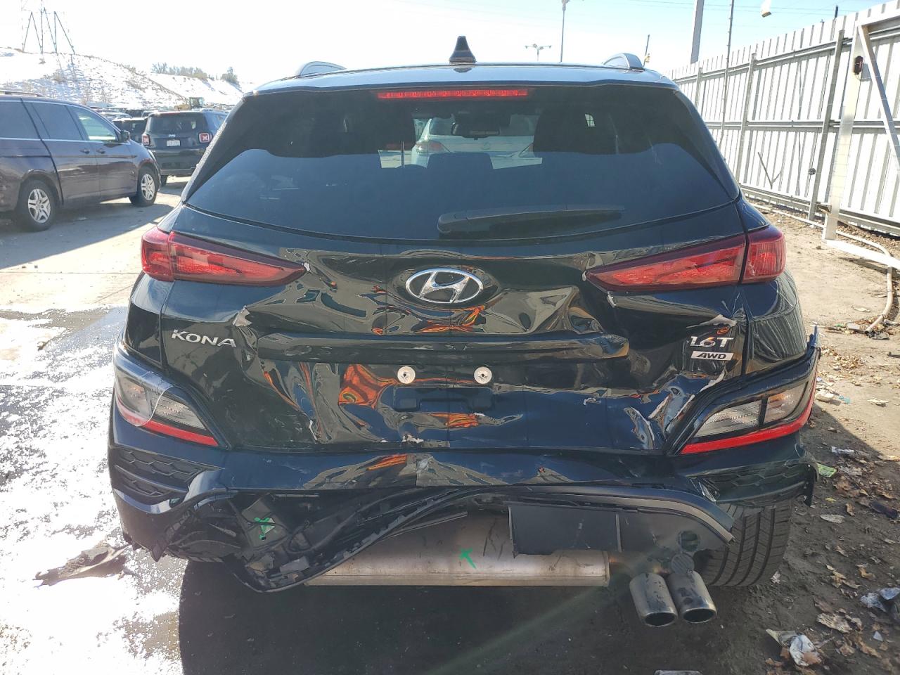 2022 HYUNDAI KONA N LINE VIN:KM8K3CA39NU898135