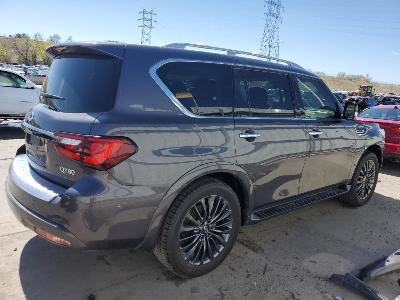 2022 INFINITI QX80 LUXE VIN:JN8AZ2AD0N9870300