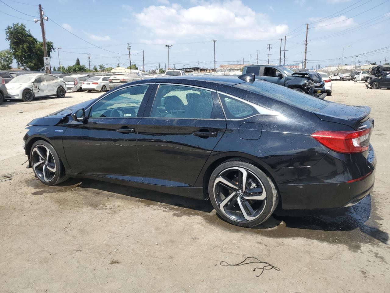 2022 HONDA ACCORD HYBRID SPORT VIN:1HGCV3F25NA026492