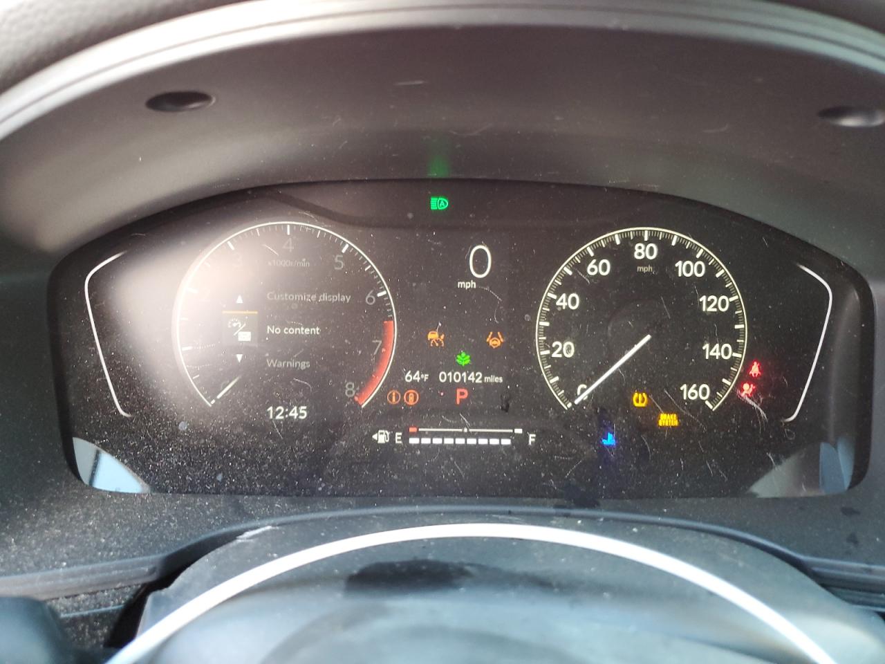 2023 HONDA CIVIC EX VIN:2HGFE1F78PH322253