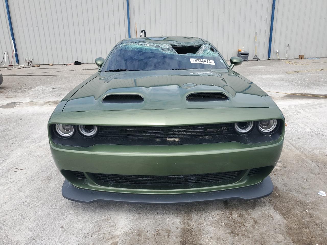 2022 DODGE CHALLENGER SRT HELLCAT REDEYE VIN:2C3CDZL93NH155052
