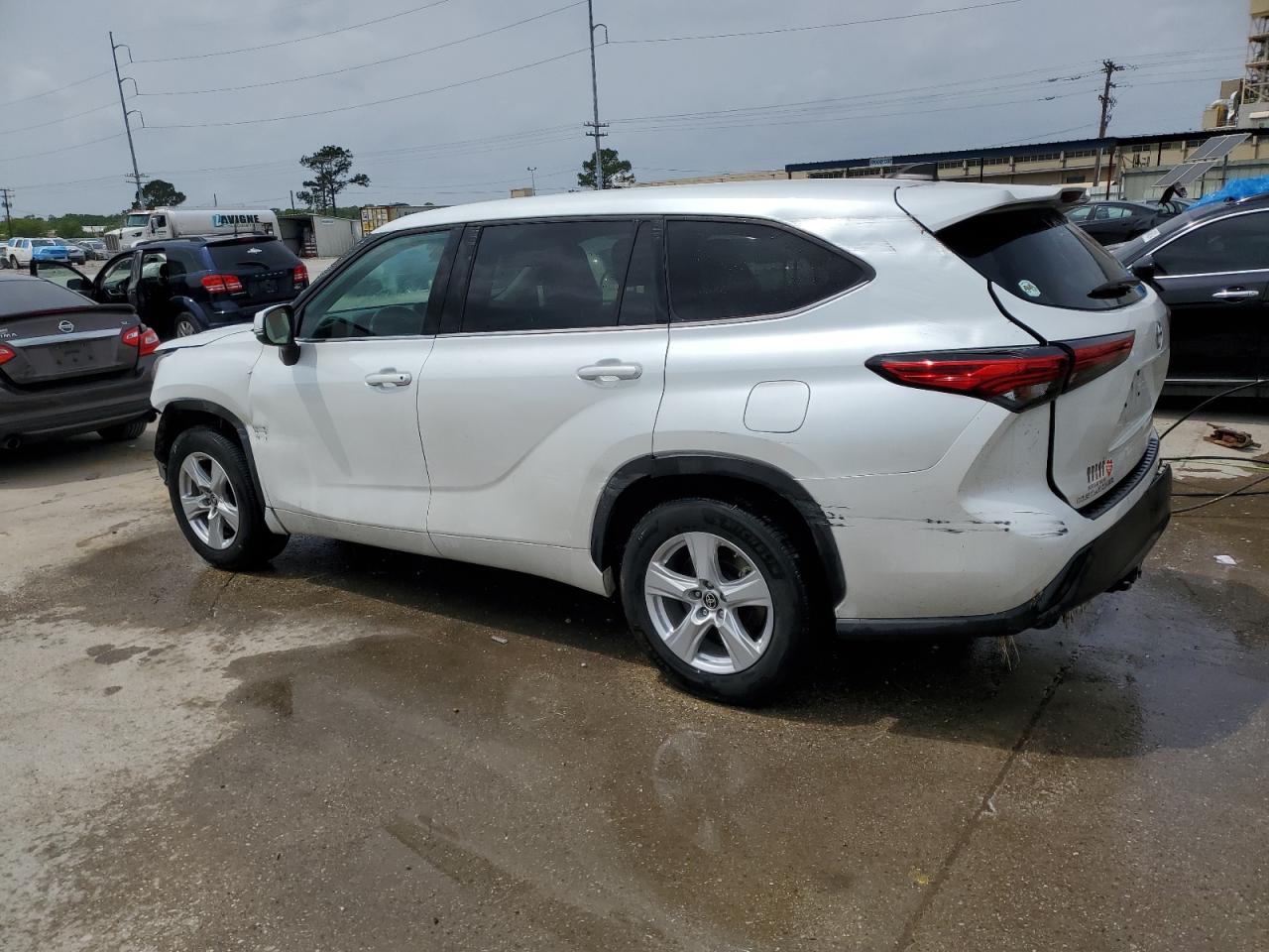 2022 TOYOTA HIGHLANDER L VIN:5TDCZRAH0NS096129