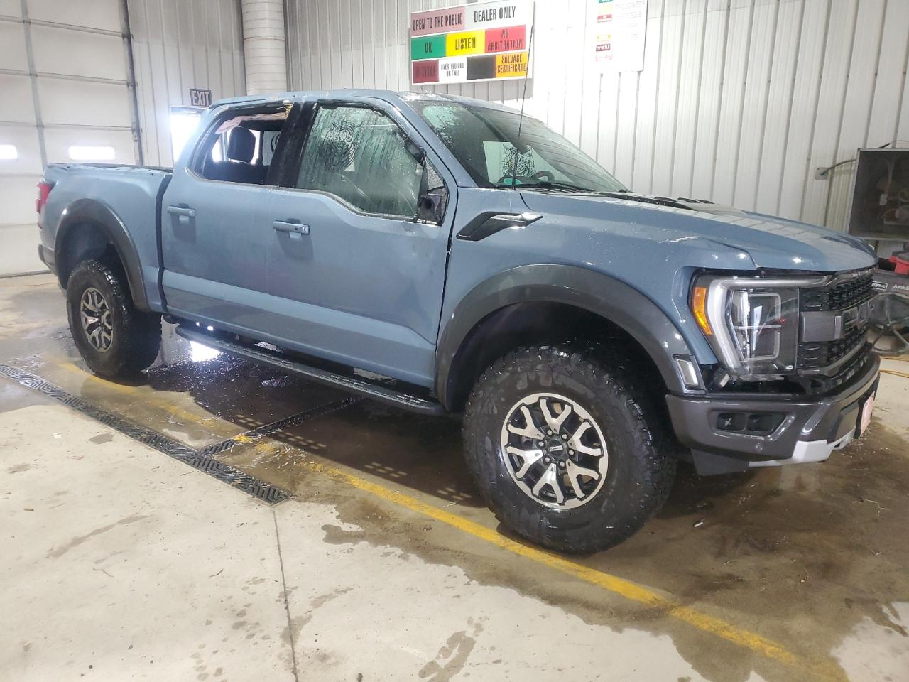 2023 FORD F150 RAPTOR VIN:1FTFW1RG6PFA44445