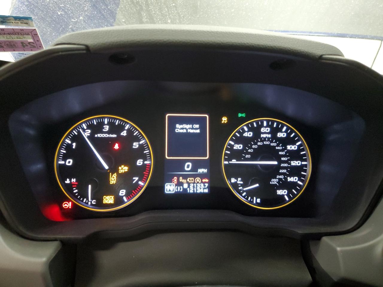 2024 SUBARU CROSSTREK WILDERNESS VIN:4S4GUHU60R3778483