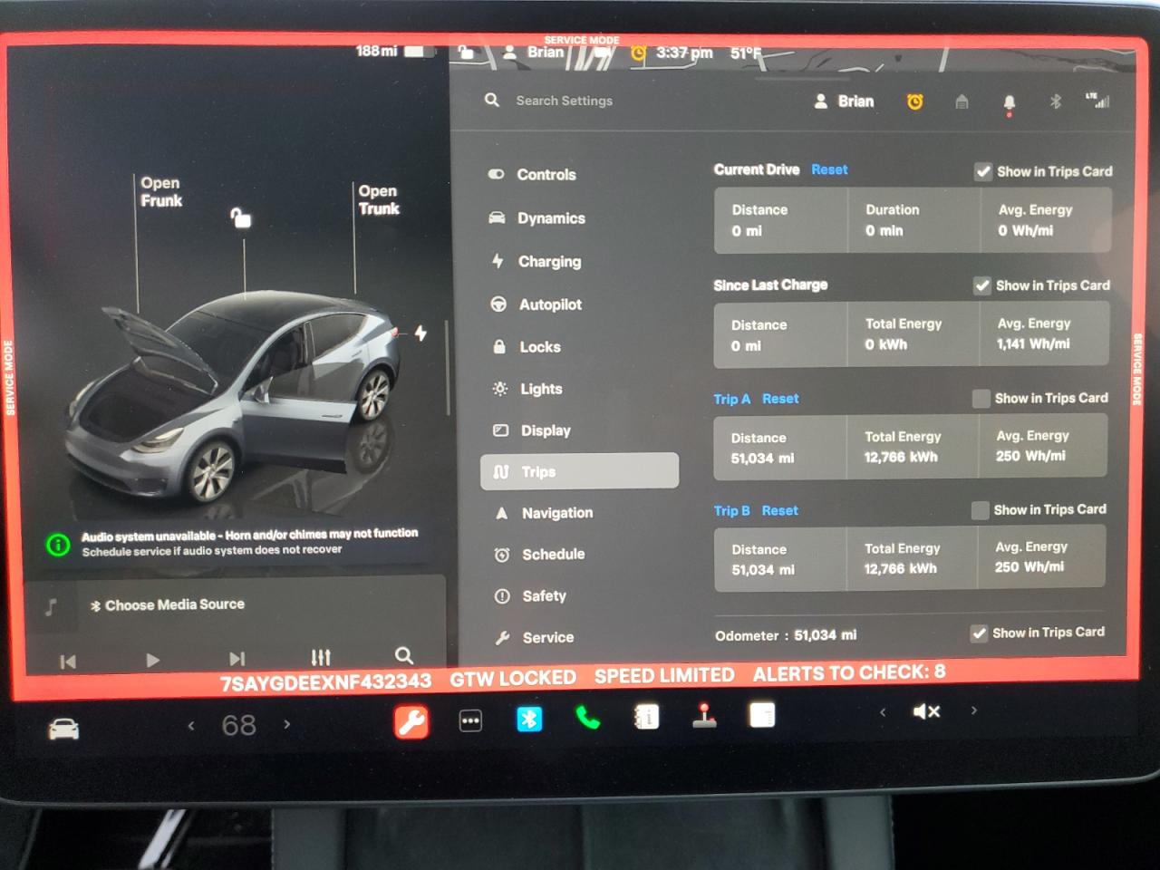 2022 TESLA MODEL Y  VIN:7SAYGDEEXNF432343