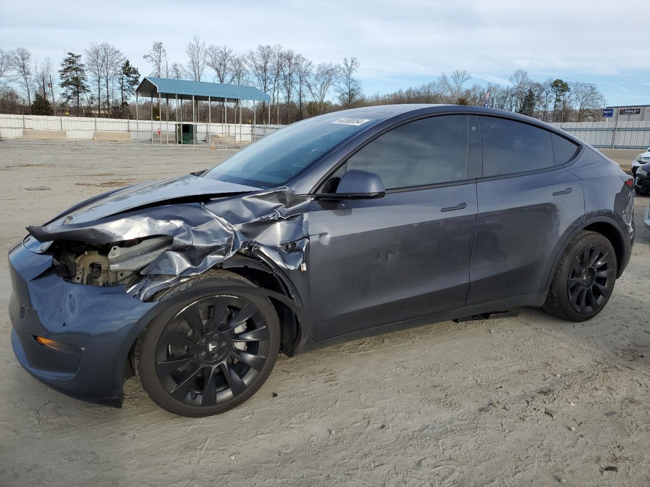 2022 TESLA MODEL Y  VIN:7SAYGDEE9NF319614