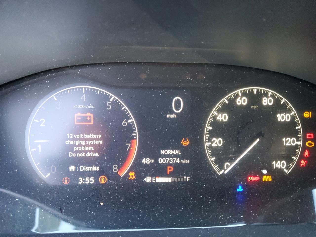 2024 HONDA HR-V SPORT VIN:3CZRZ2H51RM744848