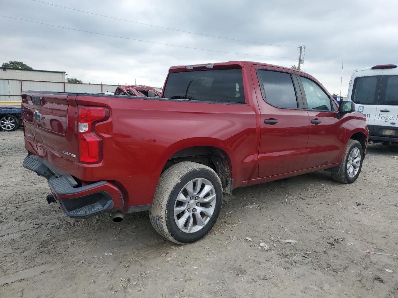 2022 CHEVROLET SILVERADO LTD C1500 CUSTOM VIN:3GCPWBEK2NG132411