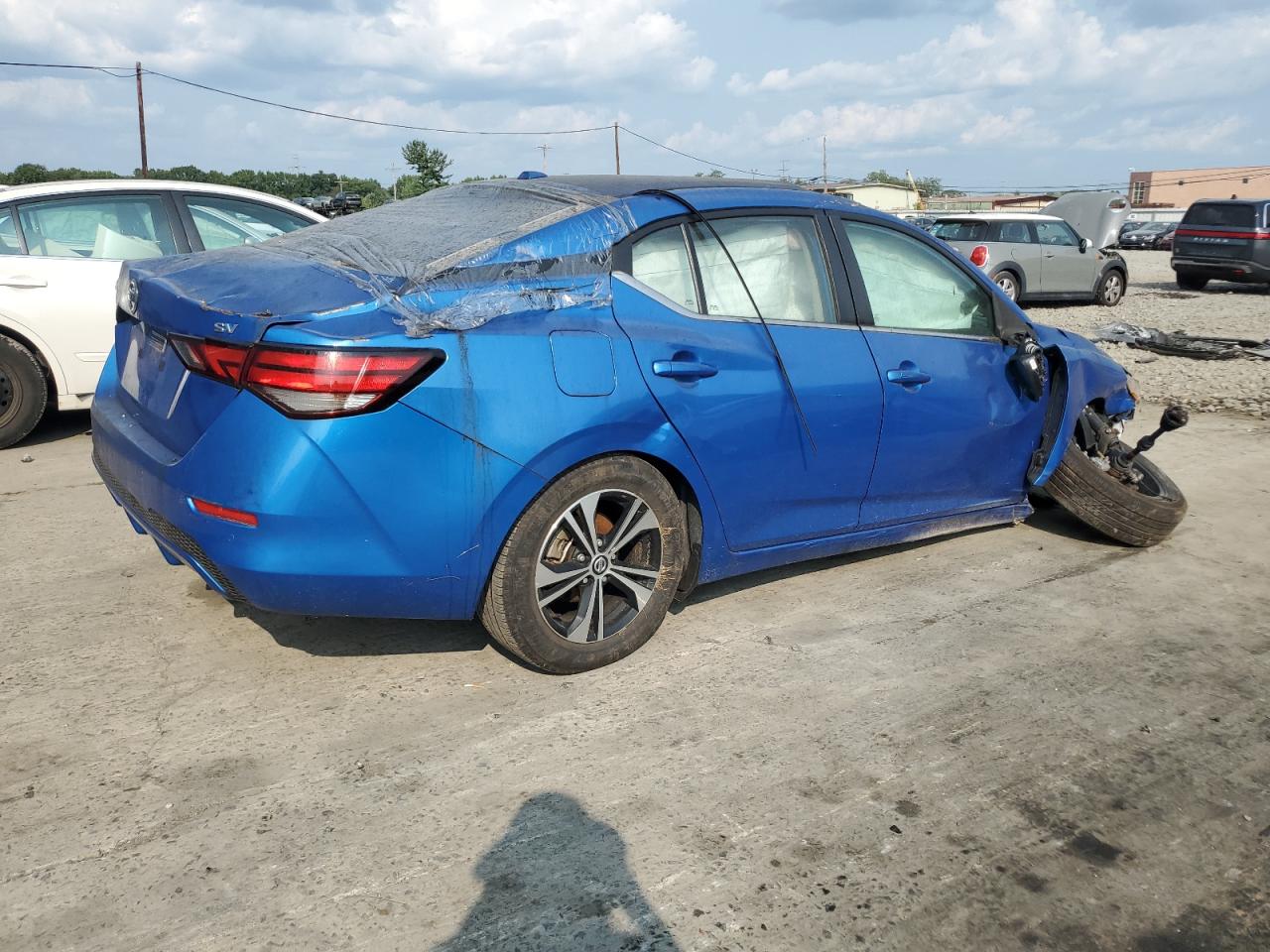 2022 NISSAN SENTRA SV VIN:3N1AB8CV0NY244512