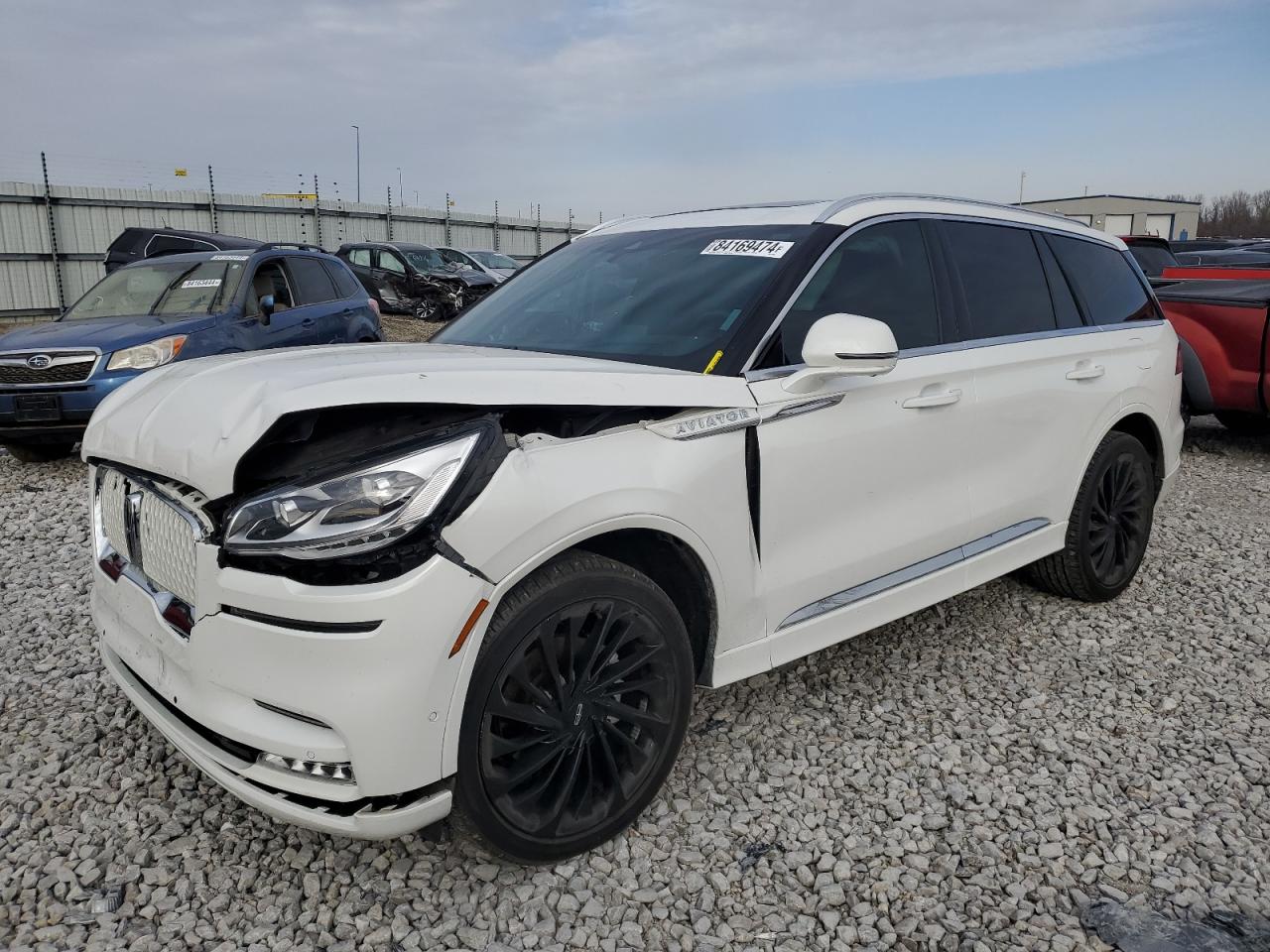 2022 LINCOLN AVIATOR RESERVE VIN:5LM5J7XC4NGL02295