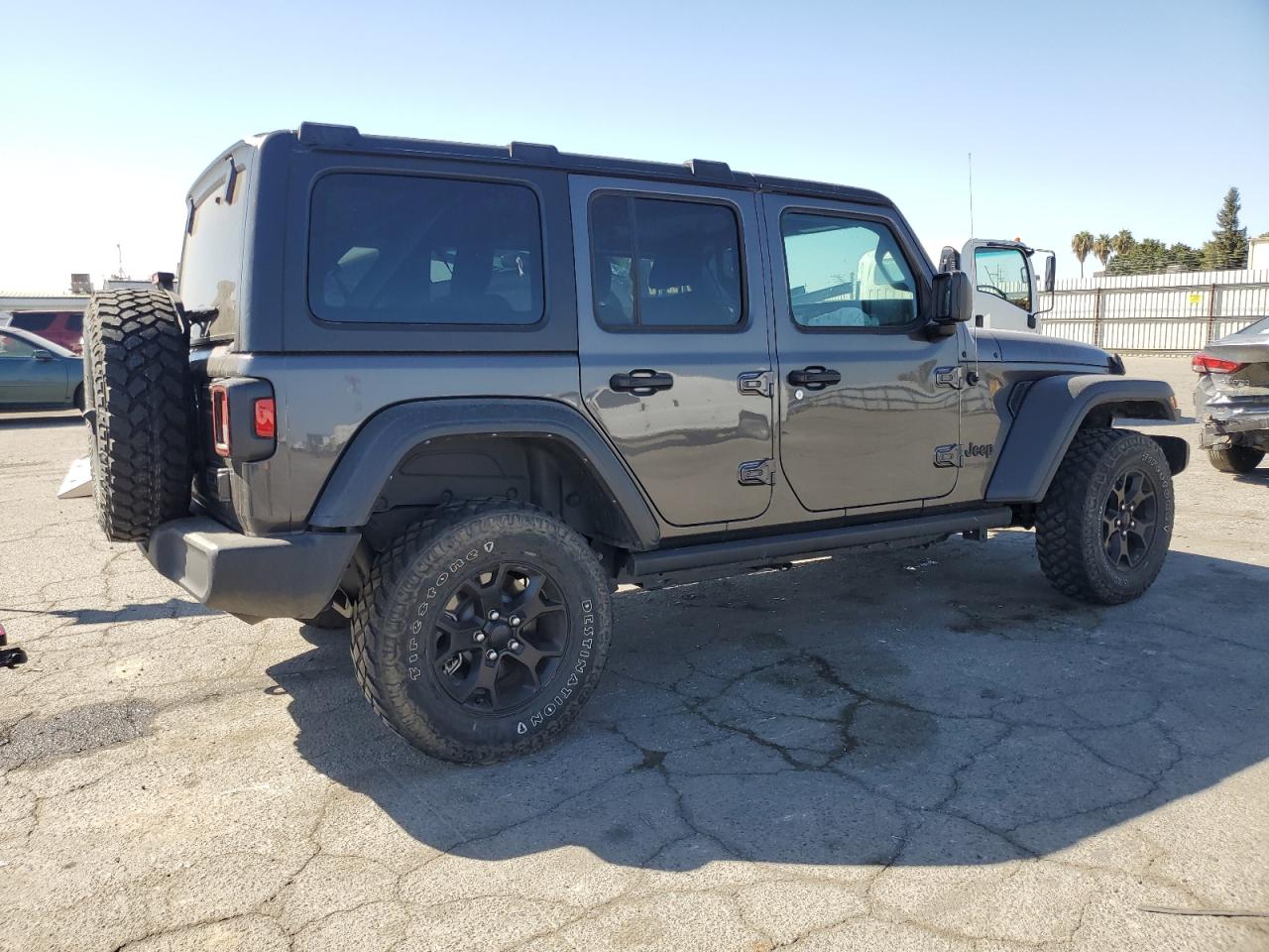 2022 JEEP WRANGLER UNLIMITED SPORT VIN:1C4HJXDM4NW248634