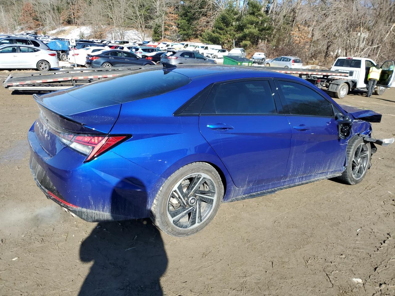 2022 HYUNDAI ELANTRA N LINE VIN:KMHLR4AF5NU369350