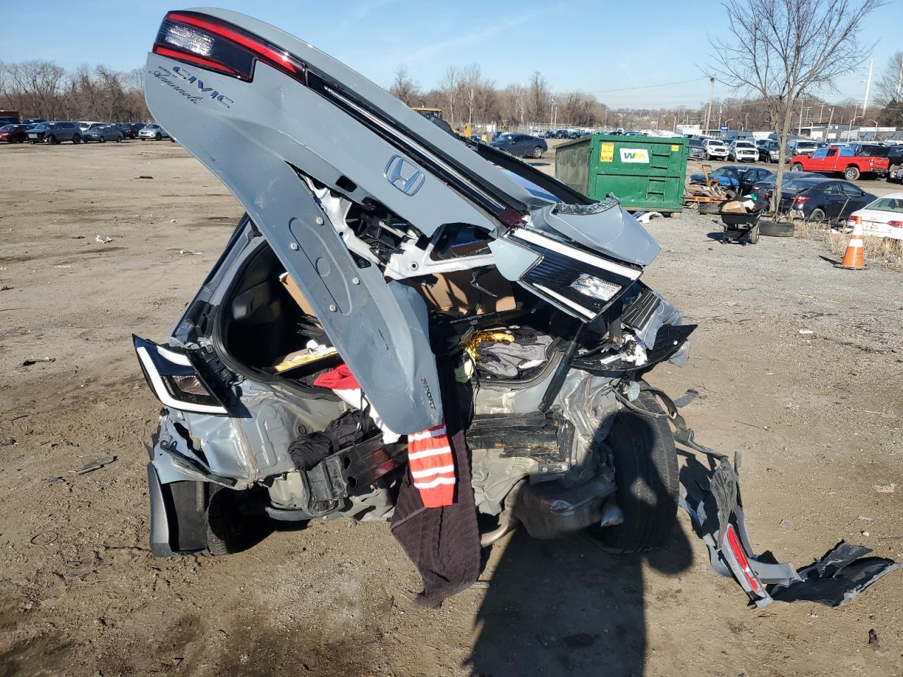 2022 HONDA CIVIC SPORT VIN:19XFL2H83NE002685