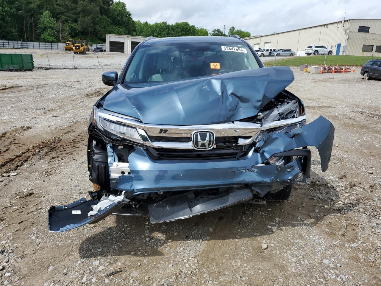 2022 HONDA PILOT TOURING VIN:5FNYF6H61NB011207