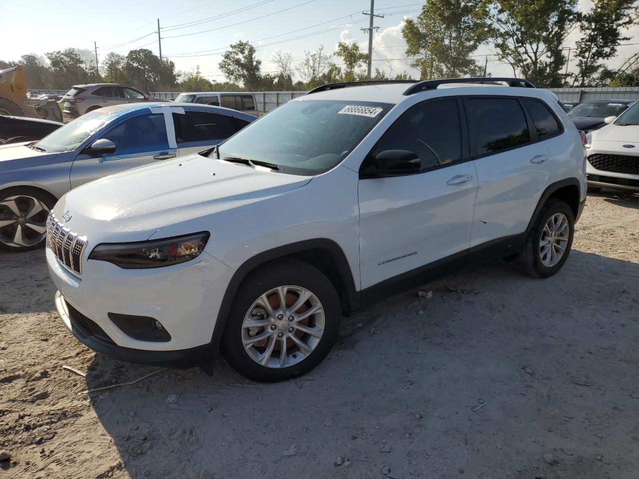 2022 JEEP CHEROKEE LATITUDE LUX VIN:1C4PJLMX7ND547836