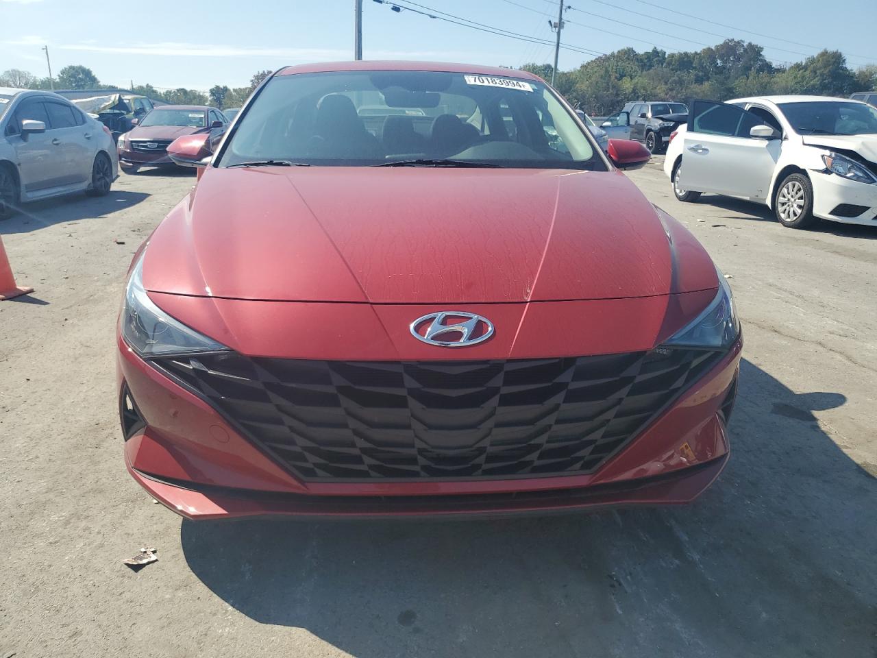 2022 HYUNDAI ELANTRA SEL VIN:KMHLM4AG6NU364391