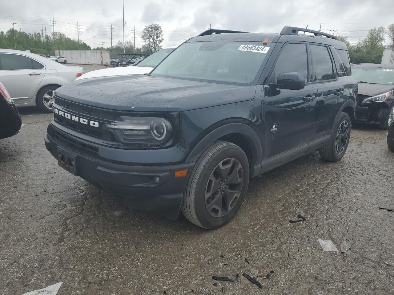 2022 FORD BRONCO SPORT OUTER BANKS VIN:3FMCR9C69NRD27412
