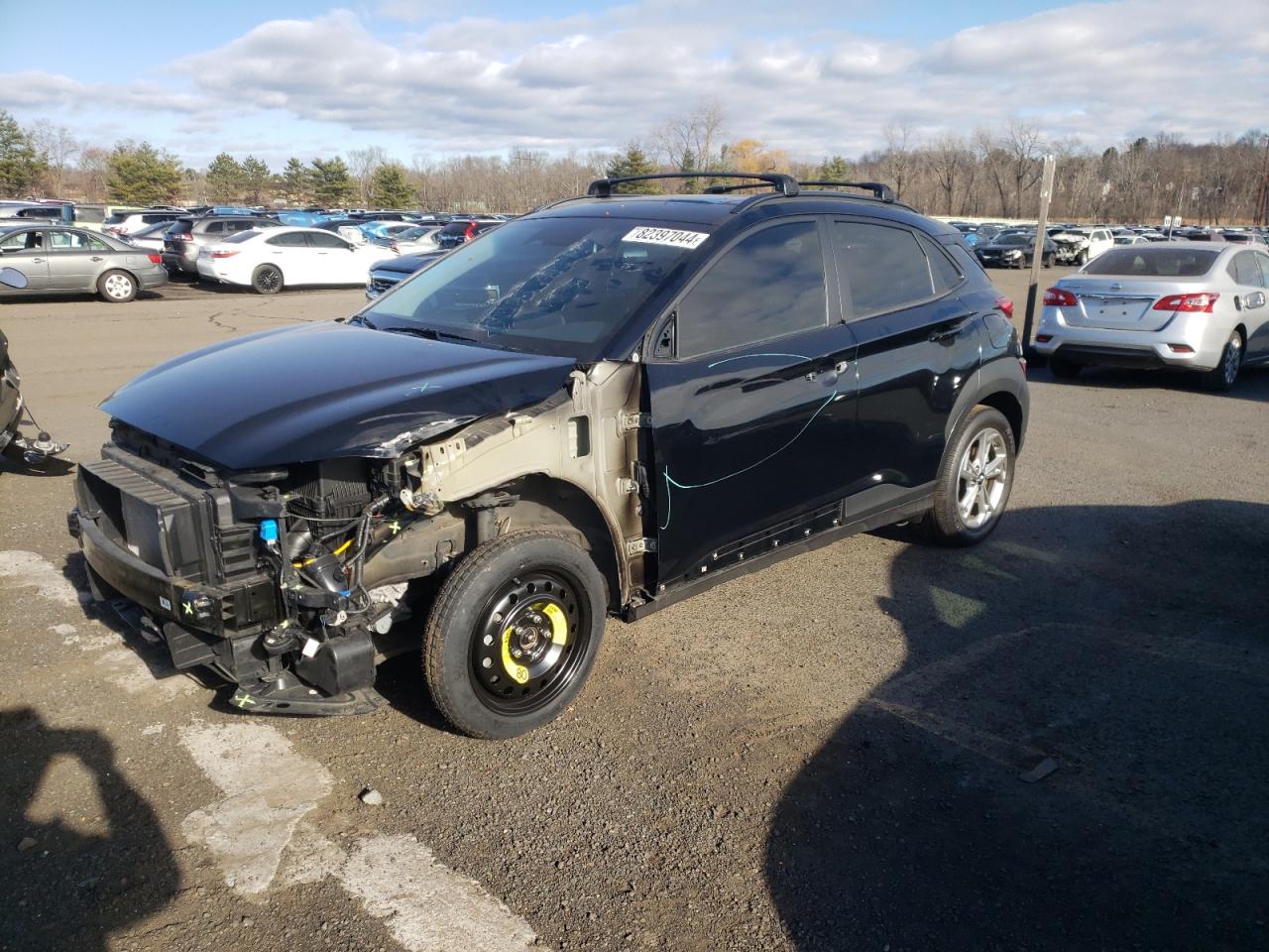 2023 HYUNDAI KONA SEL VIN:KM8K3CAB7PU025378