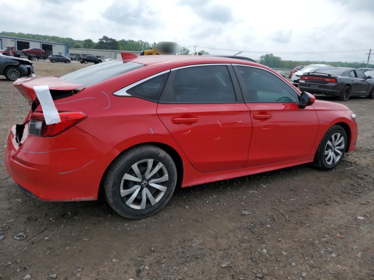 2022 HONDA CIVIC LX VIN:2HGFE2F29NH526311