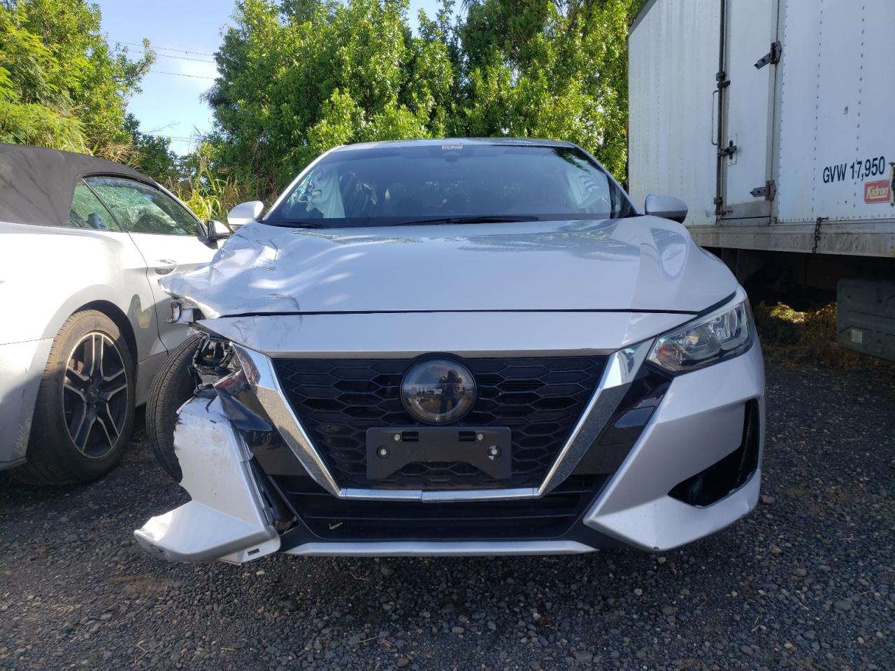 2022 NISSAN SENTRA SV VIN:3N1AB8CV8NY249506