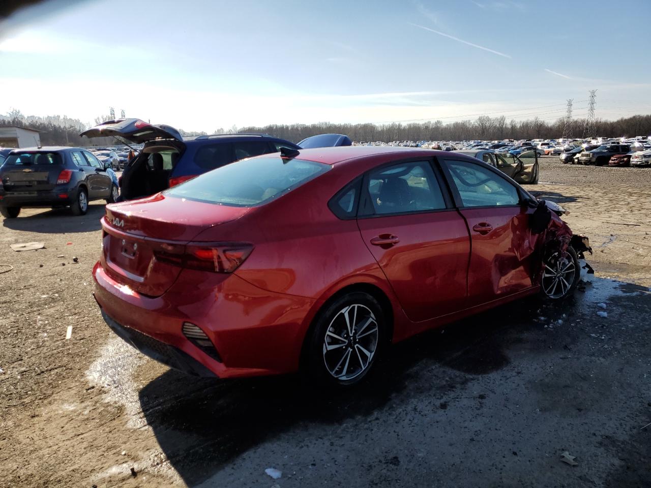 2022 KIA FORTE FE VIN:3KPF24ADXNE495559