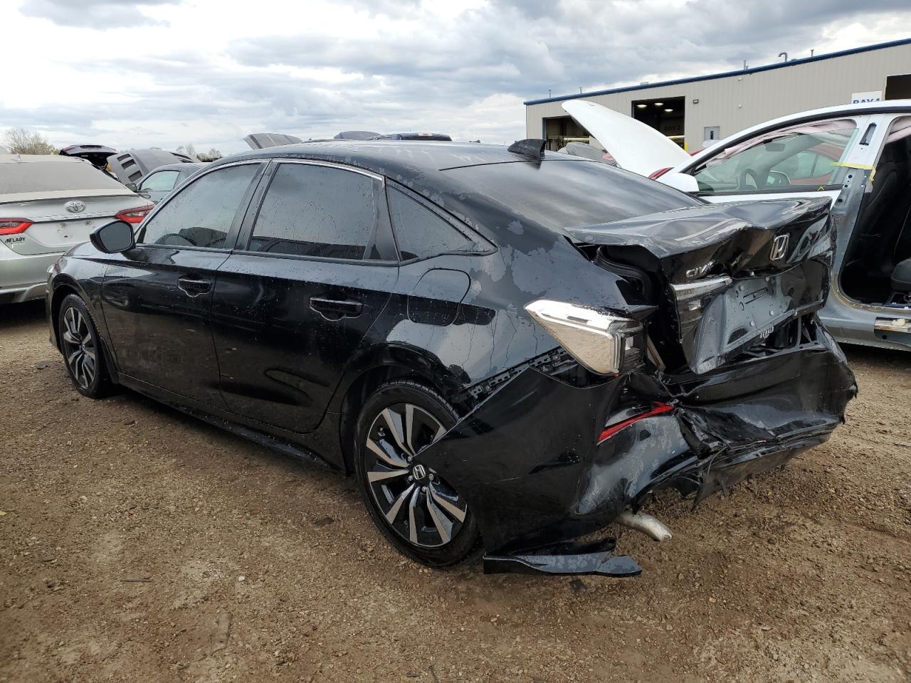 2022 HONDA CIVIC EX VIN:JHMFE1F75NX003687