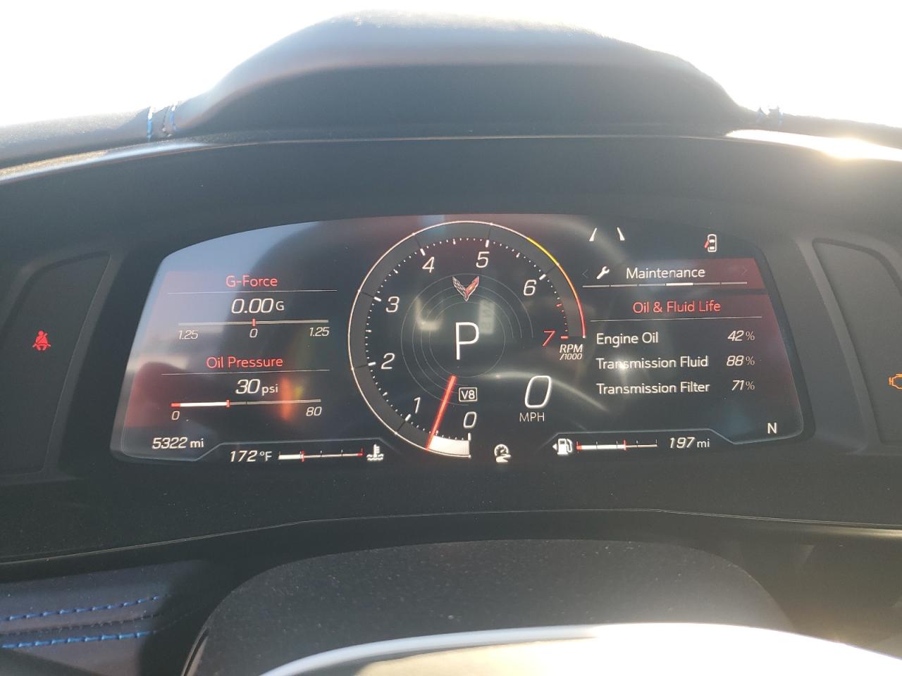 2024 CHEVROLET CORVETTE STINGRAY 3LT VIN:1G1YC2D43R5120886