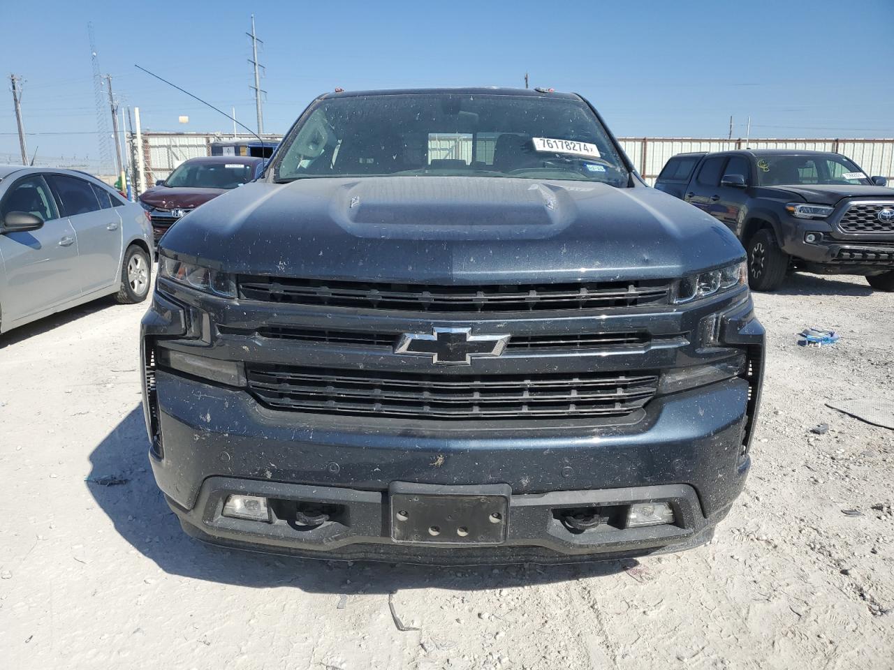 2022 CHEVROLET SILVERADO LTD K1500 RST VIN:1GCUYEELXNZ156608