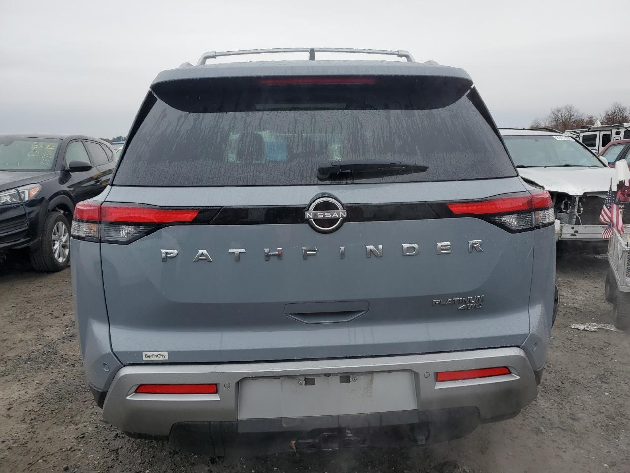 2023 NISSAN PATHFINDER PLATINUM VIN:5N1DR3DJ0PC213191
