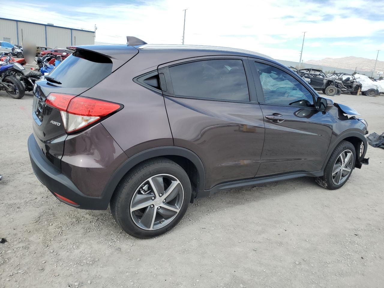 2022 HONDA HR-V EXL VIN:3CZRU6H72NM731978