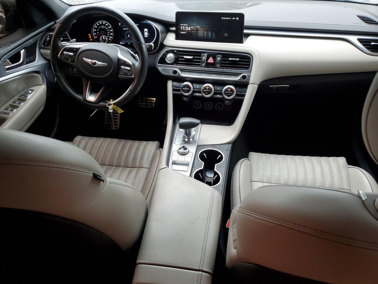 2023 GENESIS G70 BASE VIN:KMTG34TA5PU104568