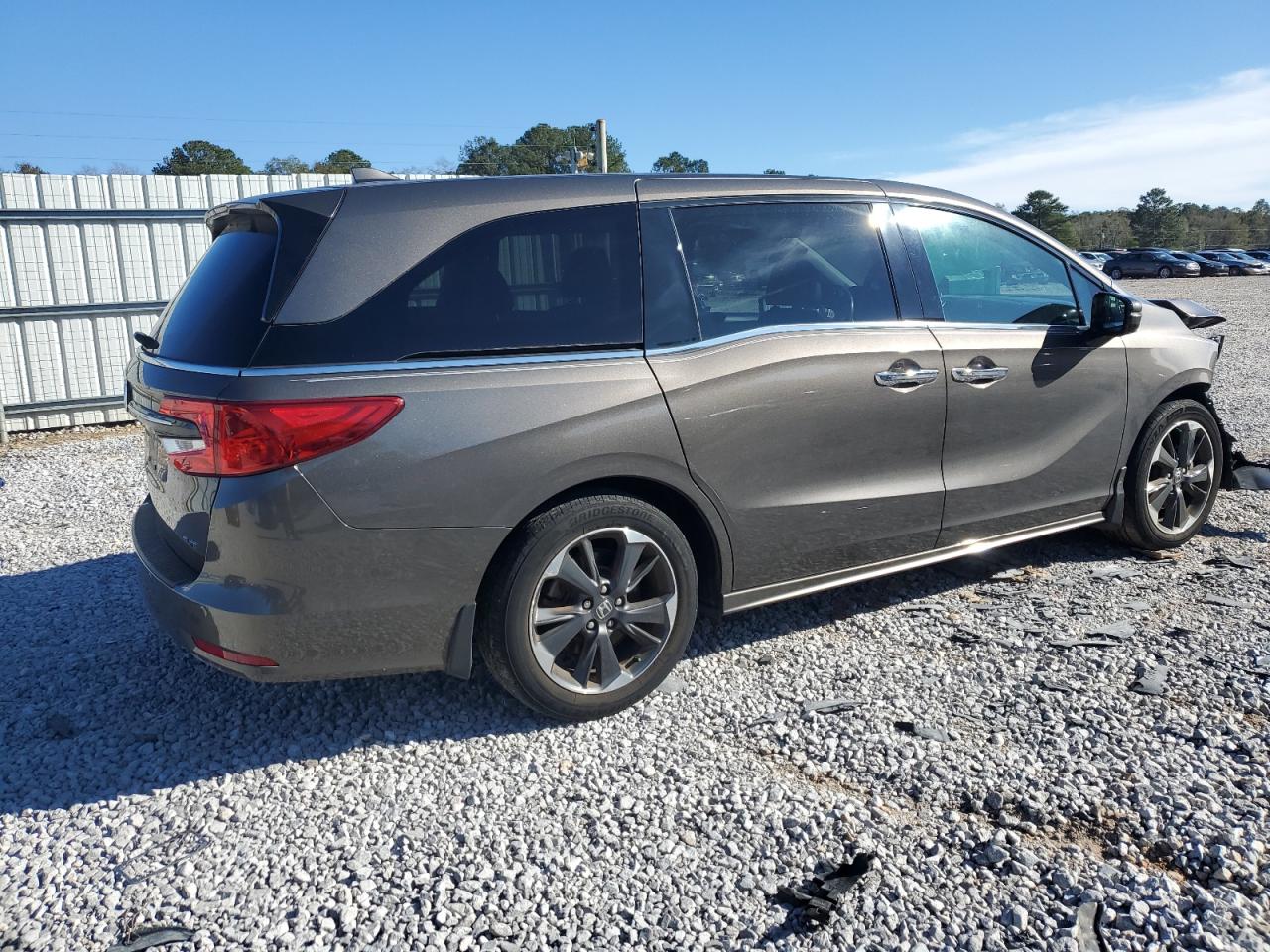 2022 HONDA ODYSSEY ELITE VIN:5FNRL6H94NB027313