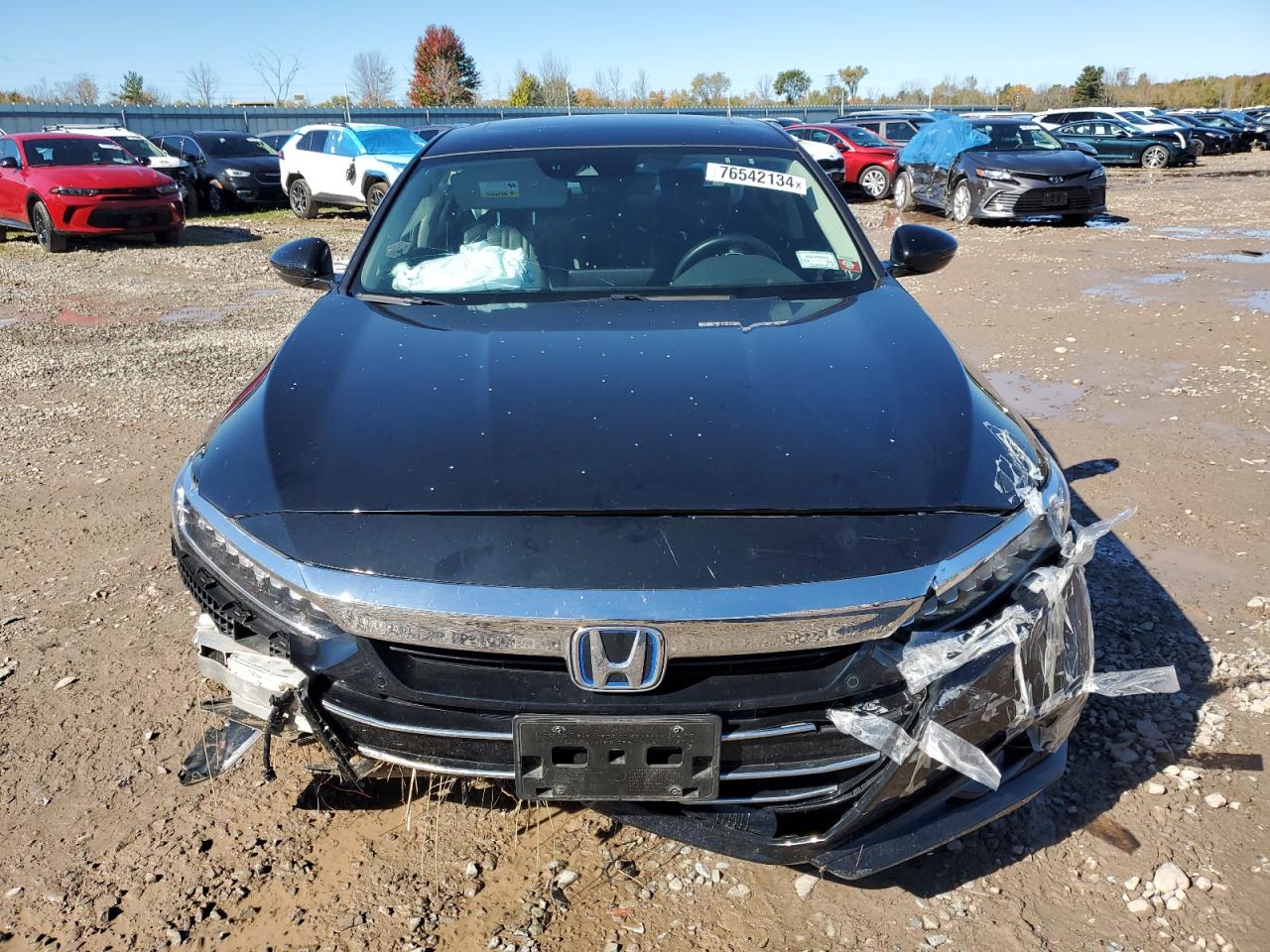 2022 HONDA ACCORD TOURING HYBRID VIN:1HGCV3F91NA002008