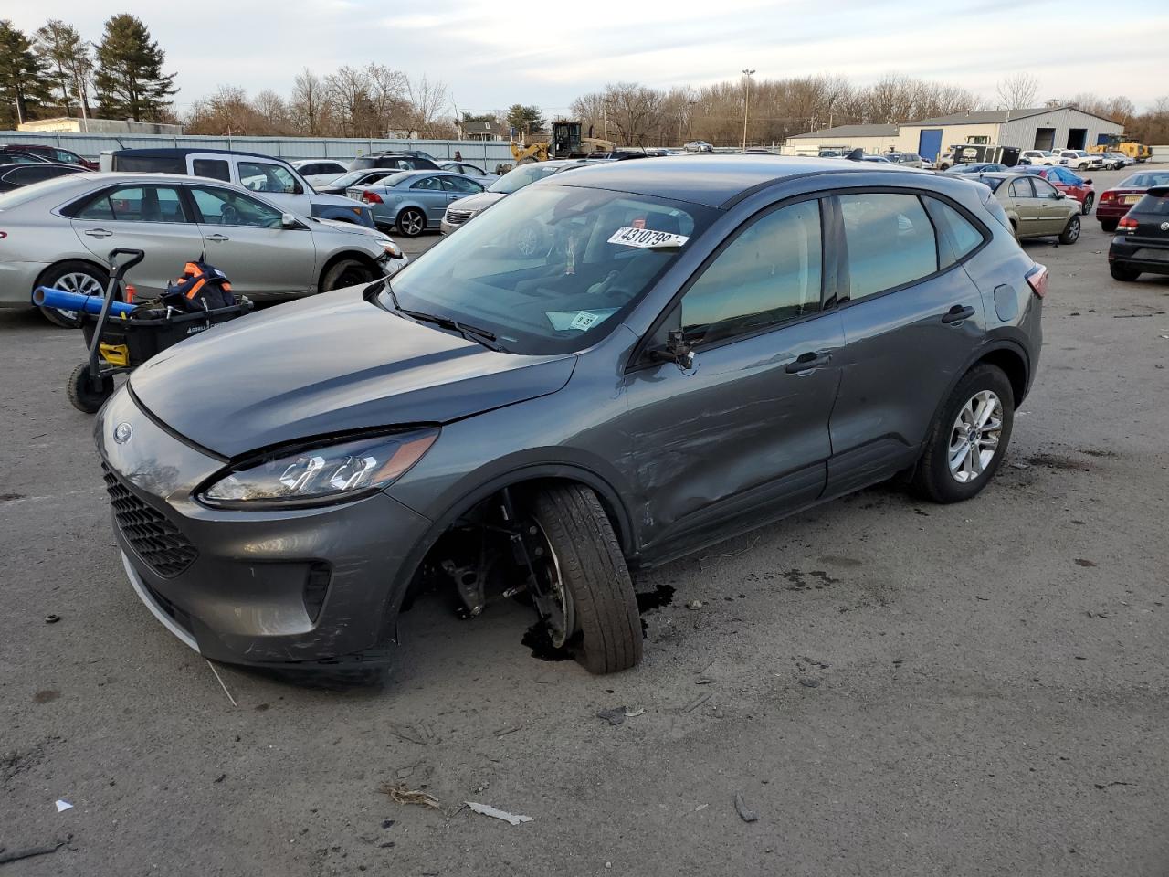 2022 FORD ESCAPE S VIN:1FMCU0F68NUB20041