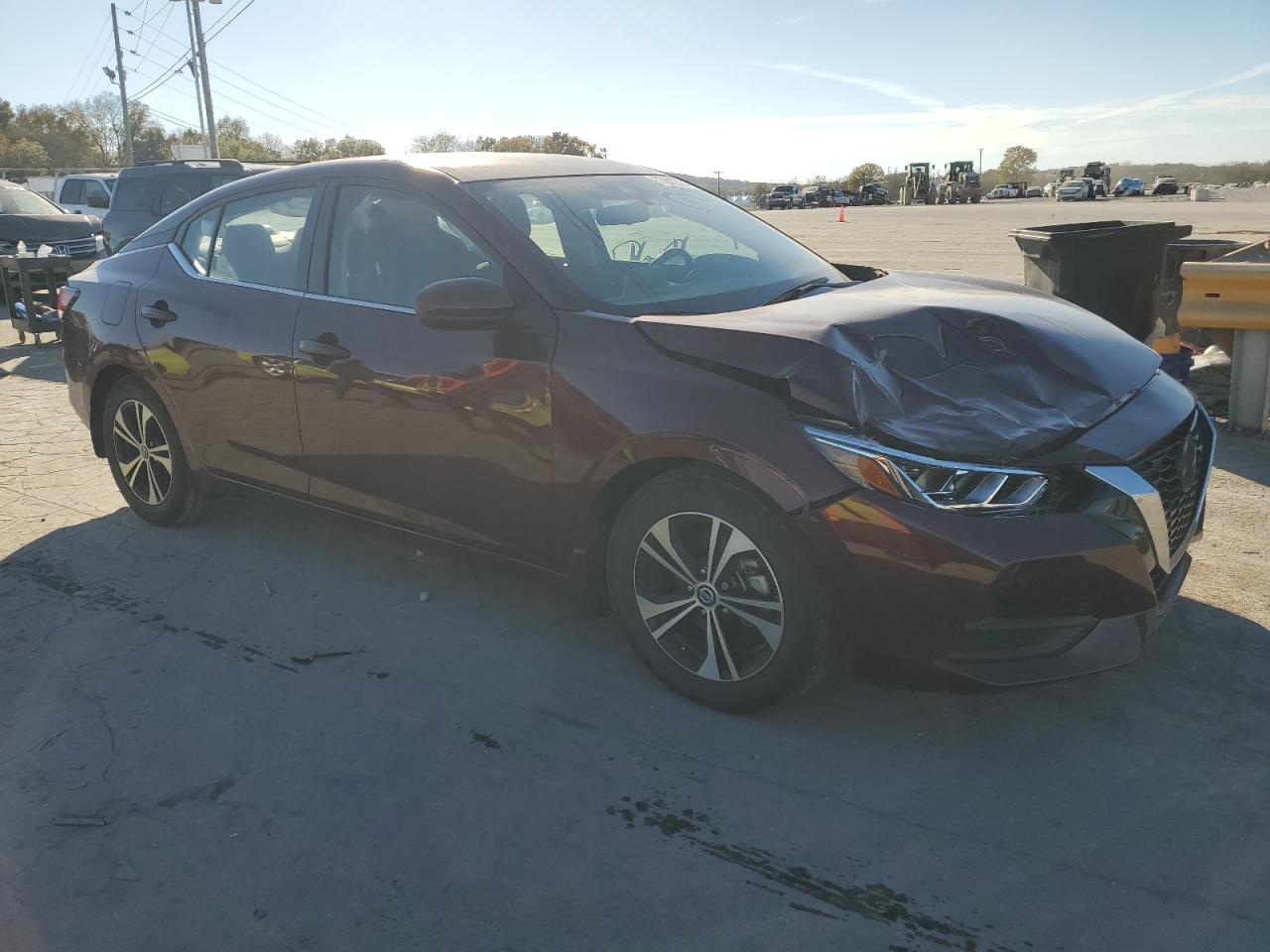 2022 NISSAN SENTRA SV VIN:3N1AB8CV3NY250806