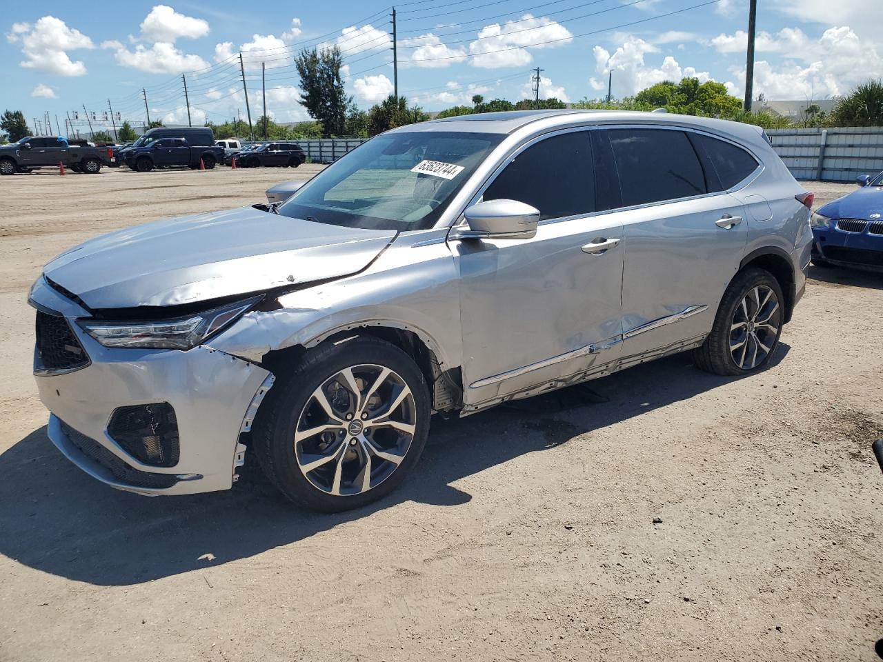 2022 ACURA MDX TECHNOLOGY VIN:WP0AA2A8XNS255297