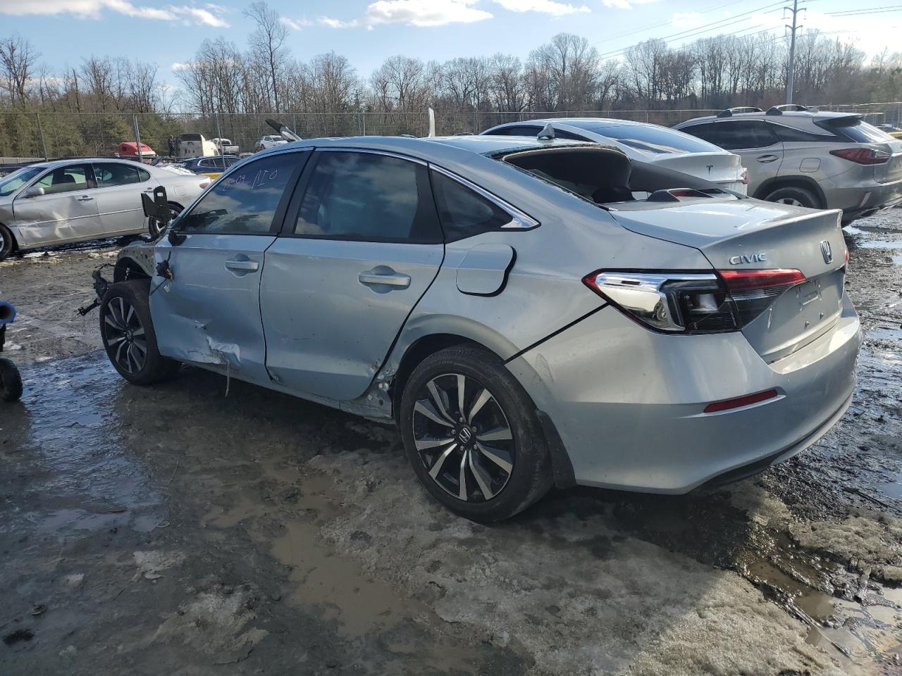 2022 HONDA CIVIC EX VIN:5TDDK3EHXDS261988